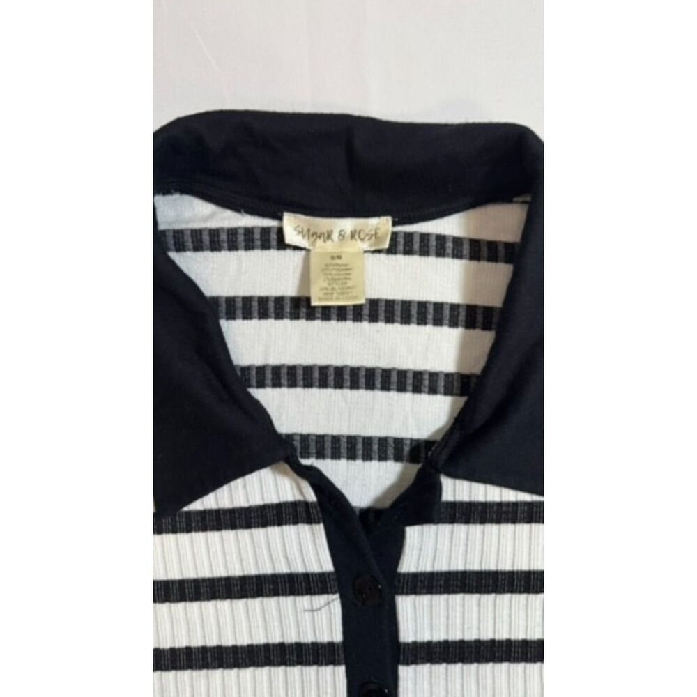 Striped Button up - Picture 3 of 4